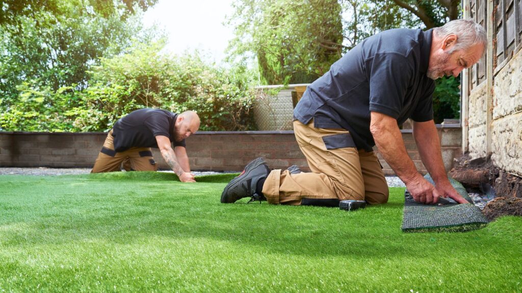 errores al instalar cesped artificial